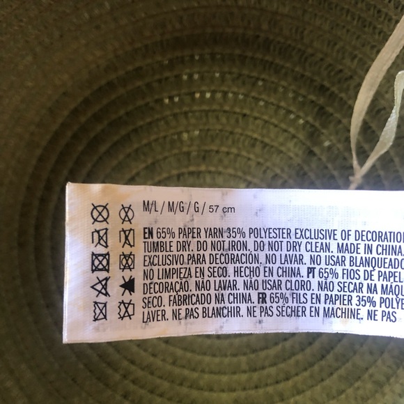 Women’s Oversized Wire Flexible Brimmed Sun Hat. M/L 57 cm - Picture 9 of 10